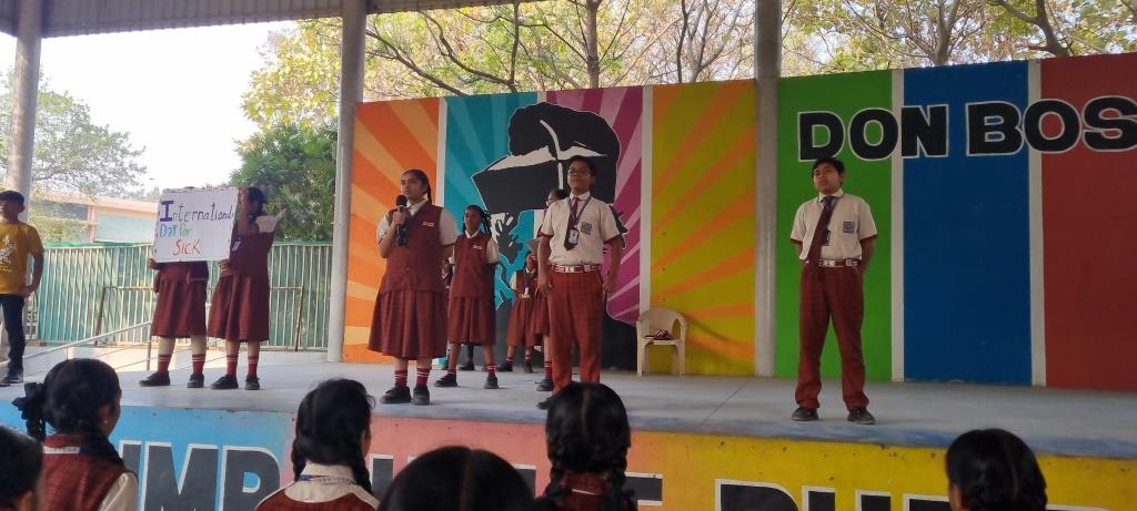  International Day of the Sick Assembly by Class 6 D Feb 10, 2025