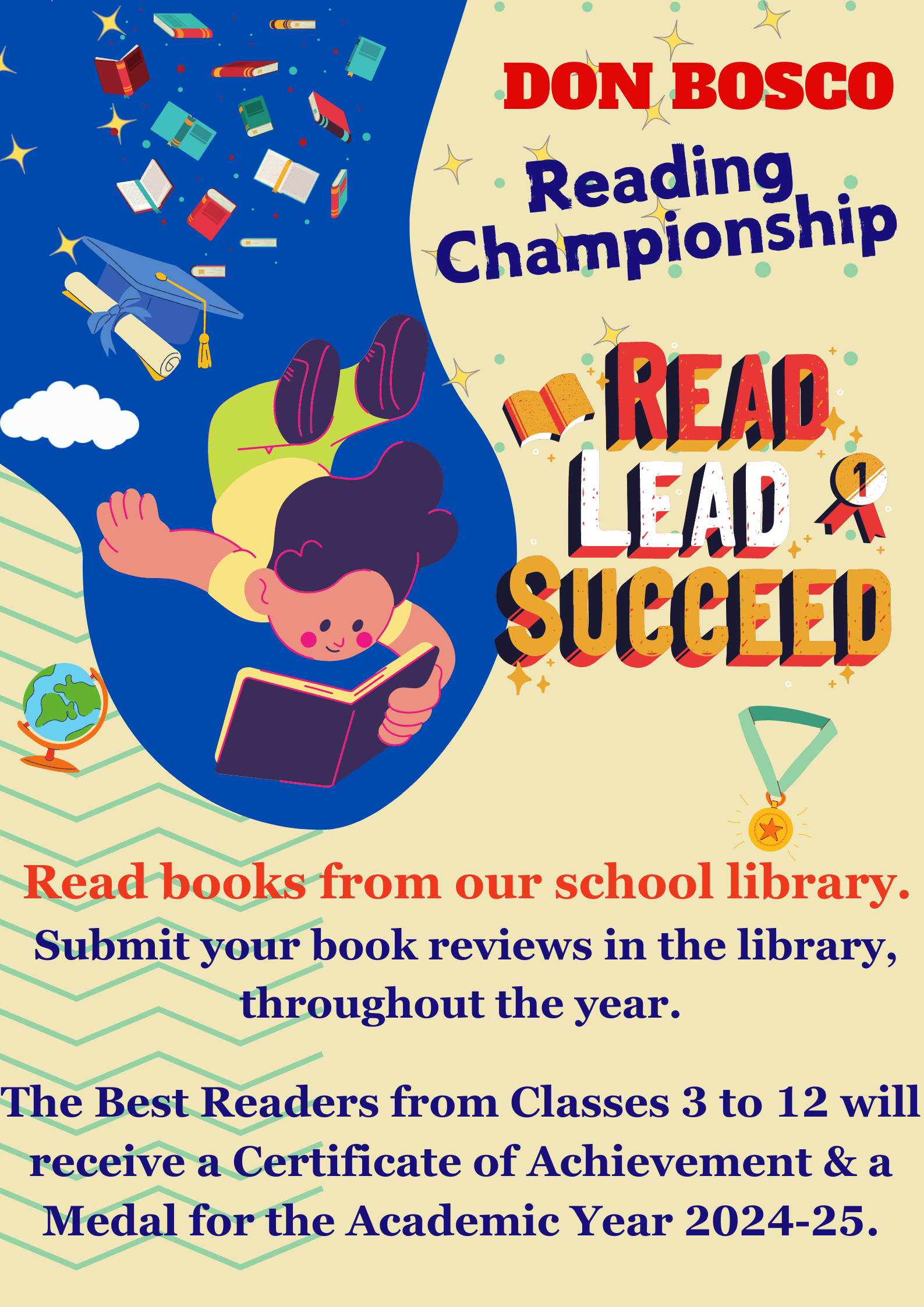Don Bosco Reading Program May 30 – Jun 19, 2024