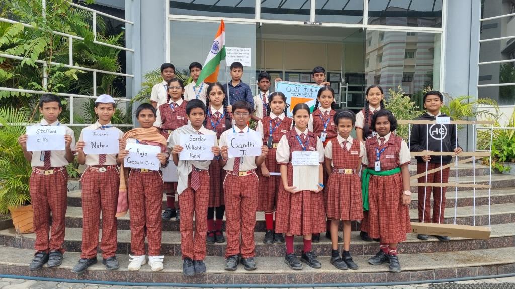  Quit India Day Assembly by 7 RAug 9, 2024